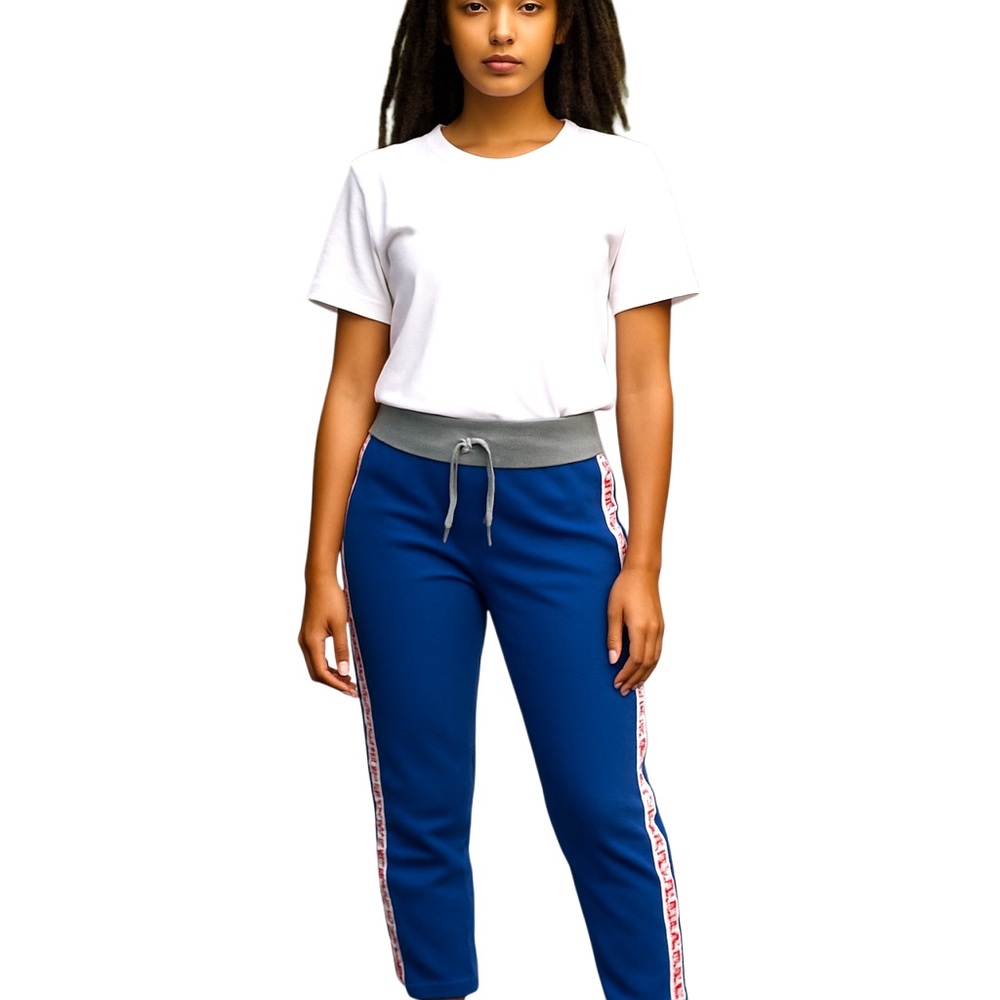Tommy Hilfiger Women’s Jogger Legging Pants Blue/Gray, Size XS